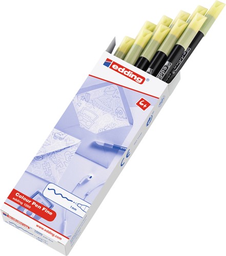 Fineliner edding 1200 honeydew melon 0.5-1mm-3