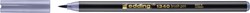 Brushpen edding 1340 zilver grijs