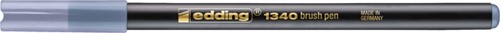 Brushpen edding 1340 zilver grijs-2