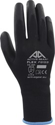 Griphandschoen PU-flex L zwart 1 paar