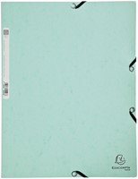 Elastomap Exacompta Aquarel 3-kleps A4 glanskarton groen