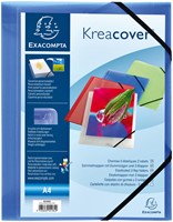 Elastomap Exacompta Kreacover 3-kleps A4 PP assorti-2