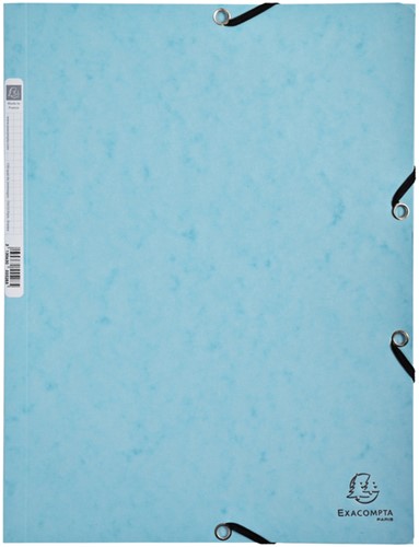 Elastomap Exacompta Aquarel 3-kleps A4 glanskarton assorti-2