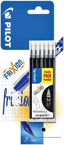 Rollerpenvulling PILOT Frixion blauw 0.35mm pk/6