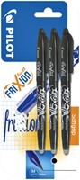 Rollerpen Pilot Frixion zwart 0.35mm pk/3