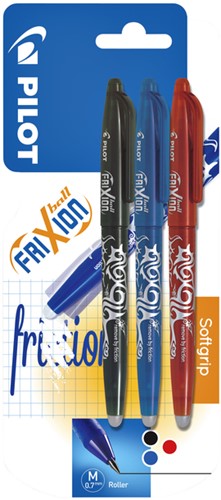 Rollerpen Pilot Frixion assorti 0.35mm blister à 3 stuks