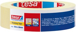 Afplaktape Tesa 4323 universeel 19mmx50m