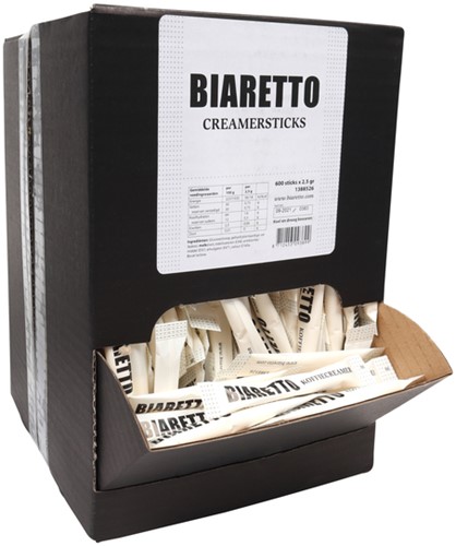 Creamersticks Biaretto 2,5gram ds/600-2
