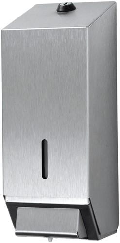Dispenser Euro zeep 1000ml navulbaar RVS