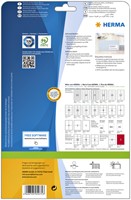 Etiket A4  99,1x 33,8mm Herma 5075 Premium ds/400-1