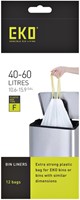 Afvalzak PerfectFit met trekbandsluiting 60 liter (M), Brabantia - wit rol/20-1
