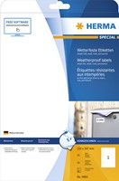 Etiket A4 210x297mm Herma 4866 PP weerbestendig inkjet ds/10-6