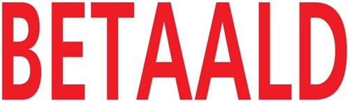 Stempel Colop 20 tekst: BETAALD zelfinktend rood-2