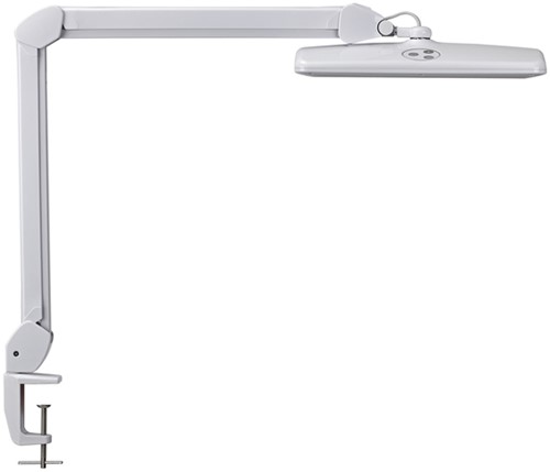 Werkpleklamp Maul Intro LED tafelklem dimbaar wit