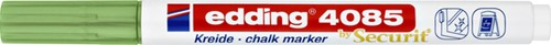 Krijtstift  edding  by Securit 4085 rond 1-2mm groen metallic