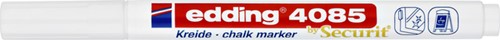 Krijtstift  edding  by Securit 4085 rond 1-2mm wit