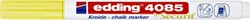 Krijtstift  edding  by Securit 4085 rond 1-2mm neon geel