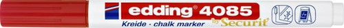 Krijtstift  edding  by Securit 4085 rond 1-2mm rood