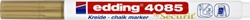 Krijtstift  edding  by Securit 4085 rond 1-2mm goud