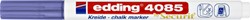 Krijtstift  edding  by Securit 4085 rond 1-2mm violet metallic