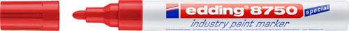 Viltstift edding e-8750 lakmarker industry rood