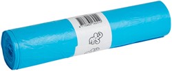 Afvalzak Powersterko HDPE T23 58x100cm 70L blauw rol/25