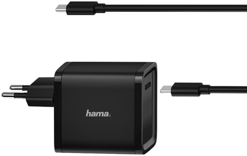 Adapter Hama notebook universeel USB-C  5-24V 45W zwart