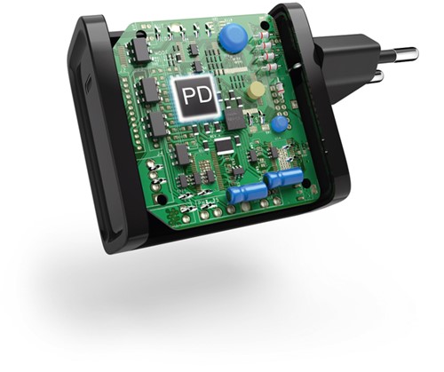 Adapter Hama notebook universeel USB-C  5-24V 45W zwart-2
