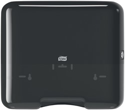 Dispenser Tork H3 553108 mini handdoekdispenser zwart