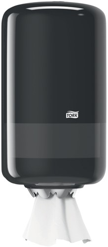 Dispenser Tork M1 558008 Mini poetsroldispenser zwart