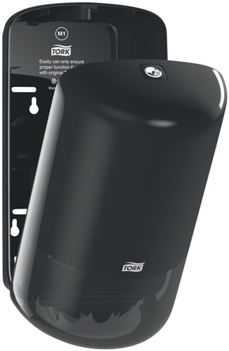 Dispenser Tork M1 558008 Mini poetsroldispenser zwart-3