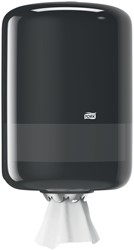 Poetspapierdispenser Tork M2 Elevation 559008 zwart