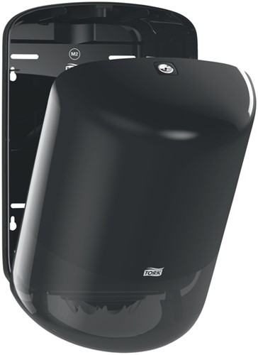 Poetspapierdispenser Tork M2 Elevation 559008 zwart-3