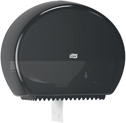 Dispenser Tork T2 555008 mini jumbo toiletpapierdispenser zwart