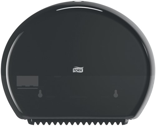 Dispenser Tork T2 555008 mini jumbo toiletpapierdispenser zwart-2