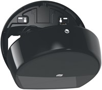 Dispenser Tork T2 555008 mini jumbo toiletpapierdispenser zwart-3