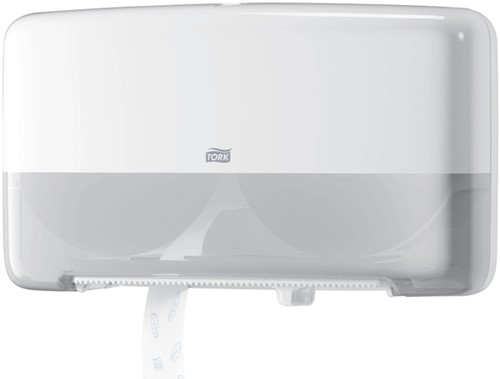 Dispenser Tork T2 555500 toiletpapierdispenser wit