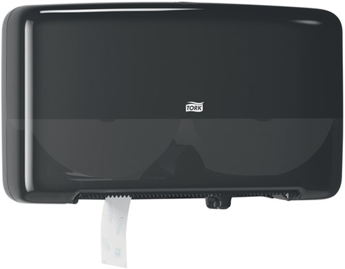 Dispenser Tork T2 555508 toiletpapierdispenser zwart
