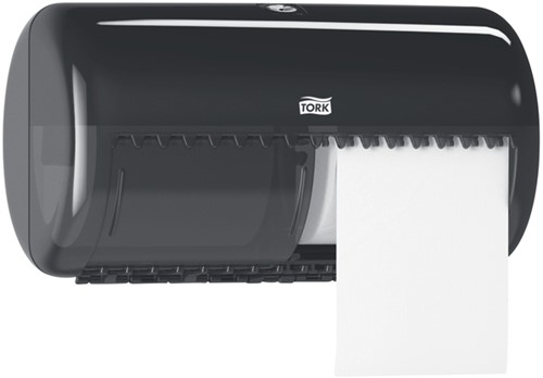 Dispenser Tork T4 557008 toiletpapierdispenser zwart