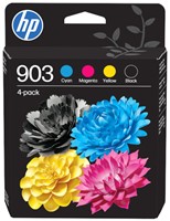 Inktcartridge HP 6ZC73AE (903) zwart + 3 kleuren