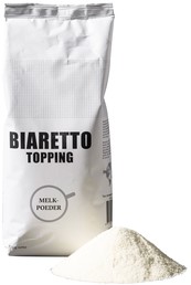 Melkpoeder Biaretto topping voor automaten 750gram-2