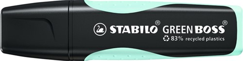 Markeerstift STABILO Green Boss vleugje turquoise