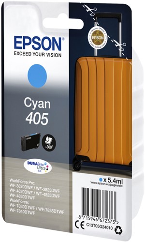 Inktcartridge Epson 405 cyaan