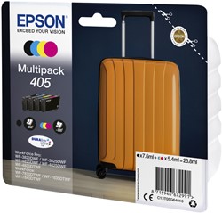 Inktcartridge Epson zwart + 3 kleuren