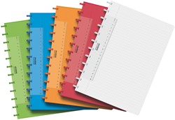 Schrift Adoc A4 ruit 4x8mm 144blz 90gr PP assorti