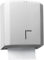 Dispenser Katrin 988113 vouwhanddoeken metaal wit-2