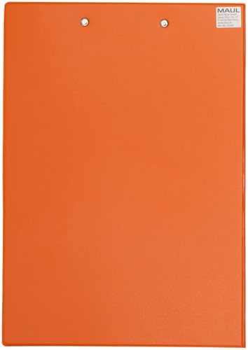 Klembordmap MAUL A4 staand met penlus neon oranje-2