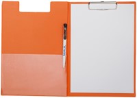Klembordmap MAUL A4 staand met penlus neon oranje-1