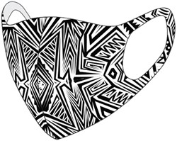 Mondkapje wasbaar tattoo