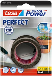 Reparatietape Tesa 56344 perfect 38mm x 2,75m zwart